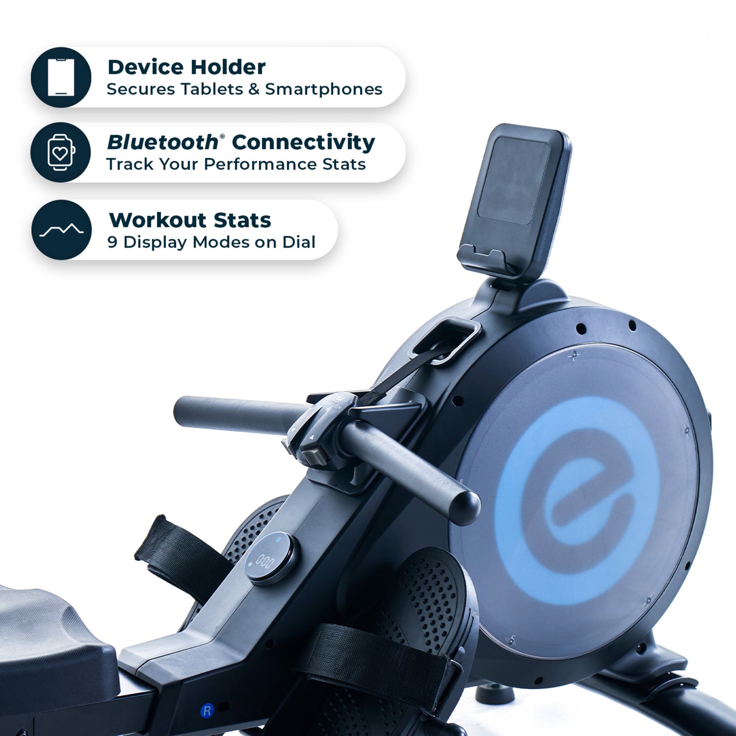 Echelon Row Sport 2 Foldable Rowing Machine with Magnetic Resistance & Bluetooth