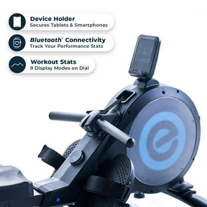 Echelon Row Sport 2 Foldable Rowing Machine with Magnetic Resistance & Bluetooth