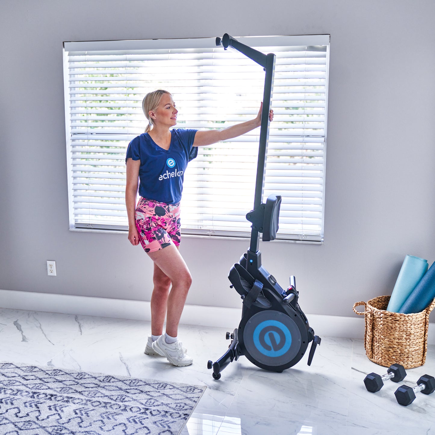 Echelon Row Sport 2 Foldable Rowing Machine with Magnetic Resistance & Bluetooth