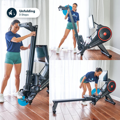 Echelon Row-S Indoor Rowing Machine with 22" class Rotating HD Touchscreen and Magnetic Resistance