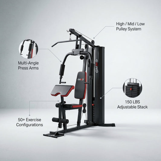 Multi Gym Station with Weight Stack HGS — Lifestyle