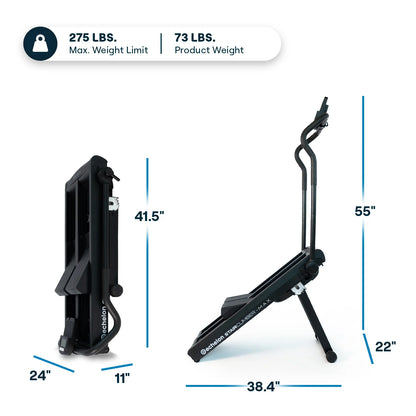 Echelon Stair Climber Max, Stair Stepper Machine with 32 Magnetic Resistance Levels and Foldable Design