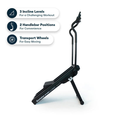 Echelon Stair Climber Max, Stair Stepper Machine with 32 Magnetic Resistance Levels and Foldable Design