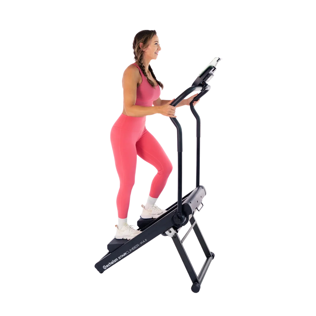 Echelon Stair Climber Max, Stair Stepper Machine with 32 Magnetic Resistance Levels and Foldable Design
