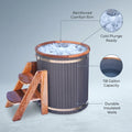 Cold Therapy 1 Person Ice Bath 118 Gallon Cold Plunge 37.5" X 33.25"