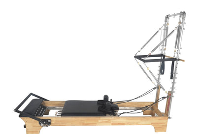 Eco Pilates Reformer with Tower | Studio-Grade Reformer & Half Trapeze System